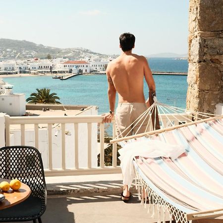 Yalos Hotel Sunset View Mykonos Town Private Rooms Exteriör bild