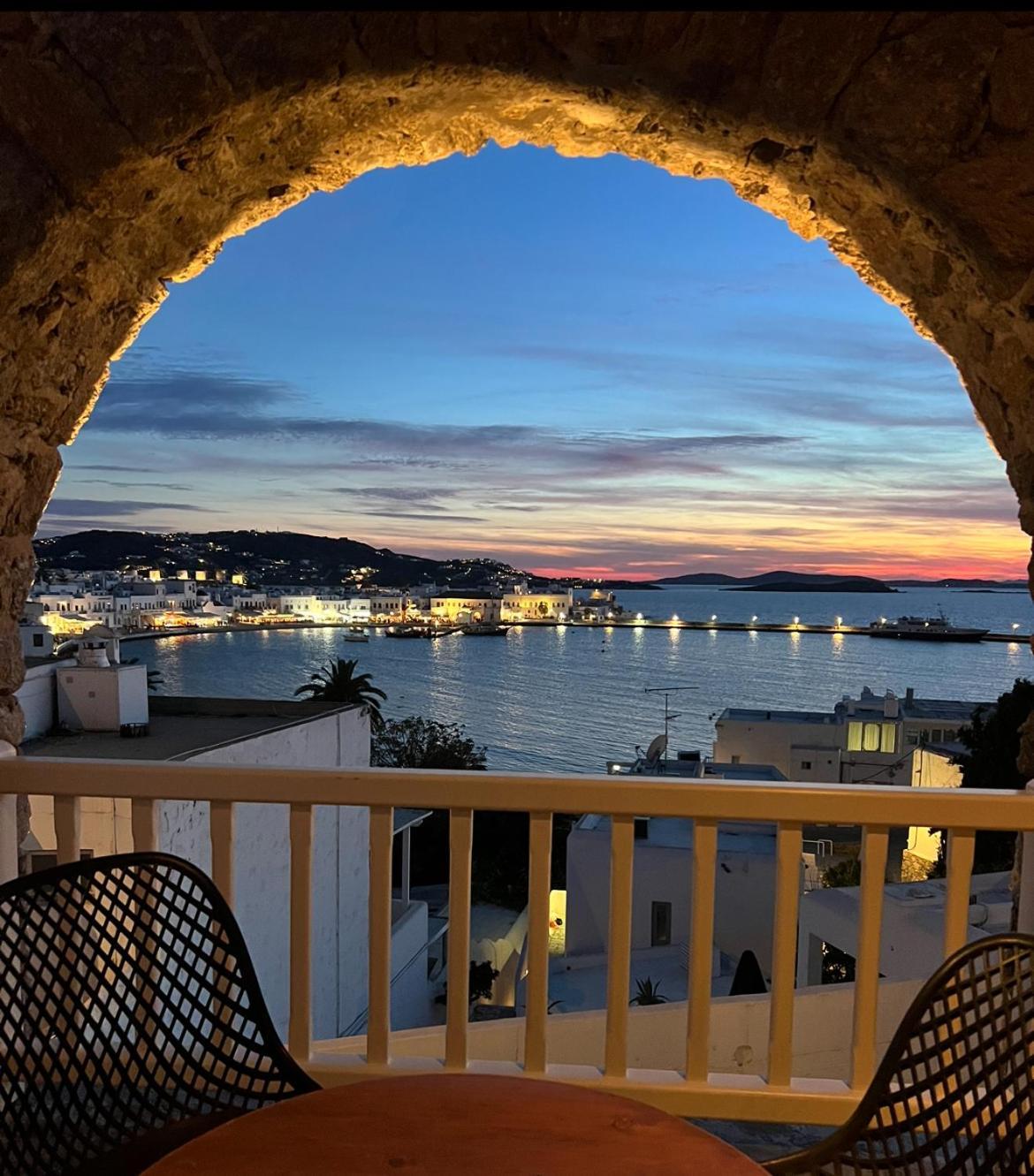 Yalos Hotel Sunset View Mykonos Town Private Rooms Exteriör bild