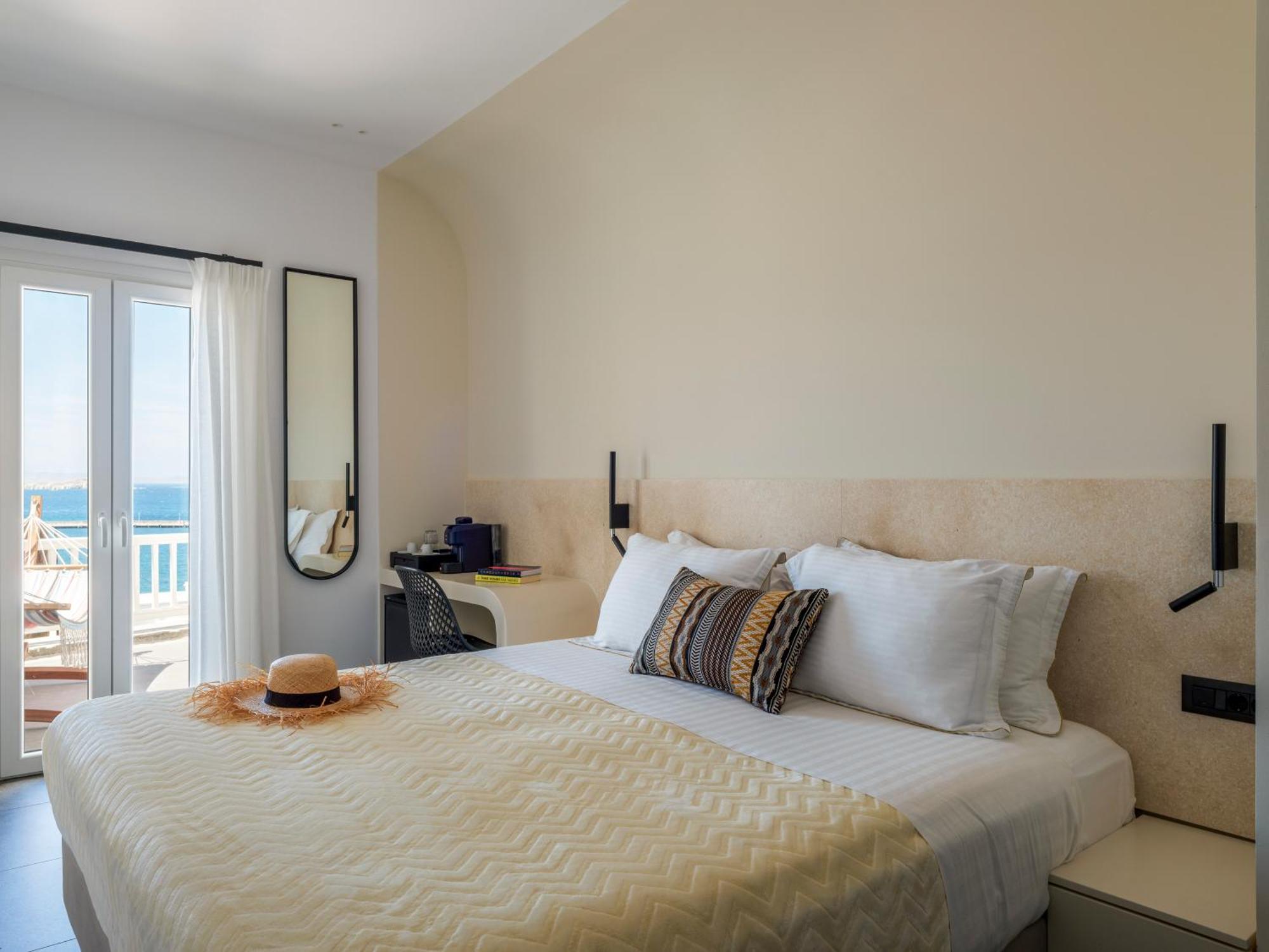 Yalos Hotel Sunset View Mykonos Town Private Rooms Exteriör bild