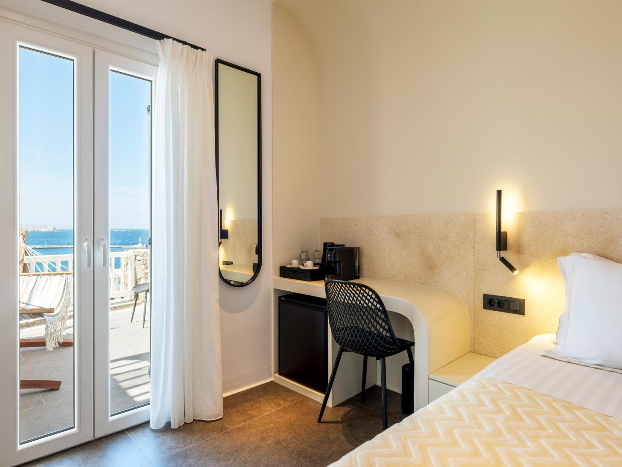 Yalos Hotel Sunset View Mykonos Town Private Rooms Exteriör bild