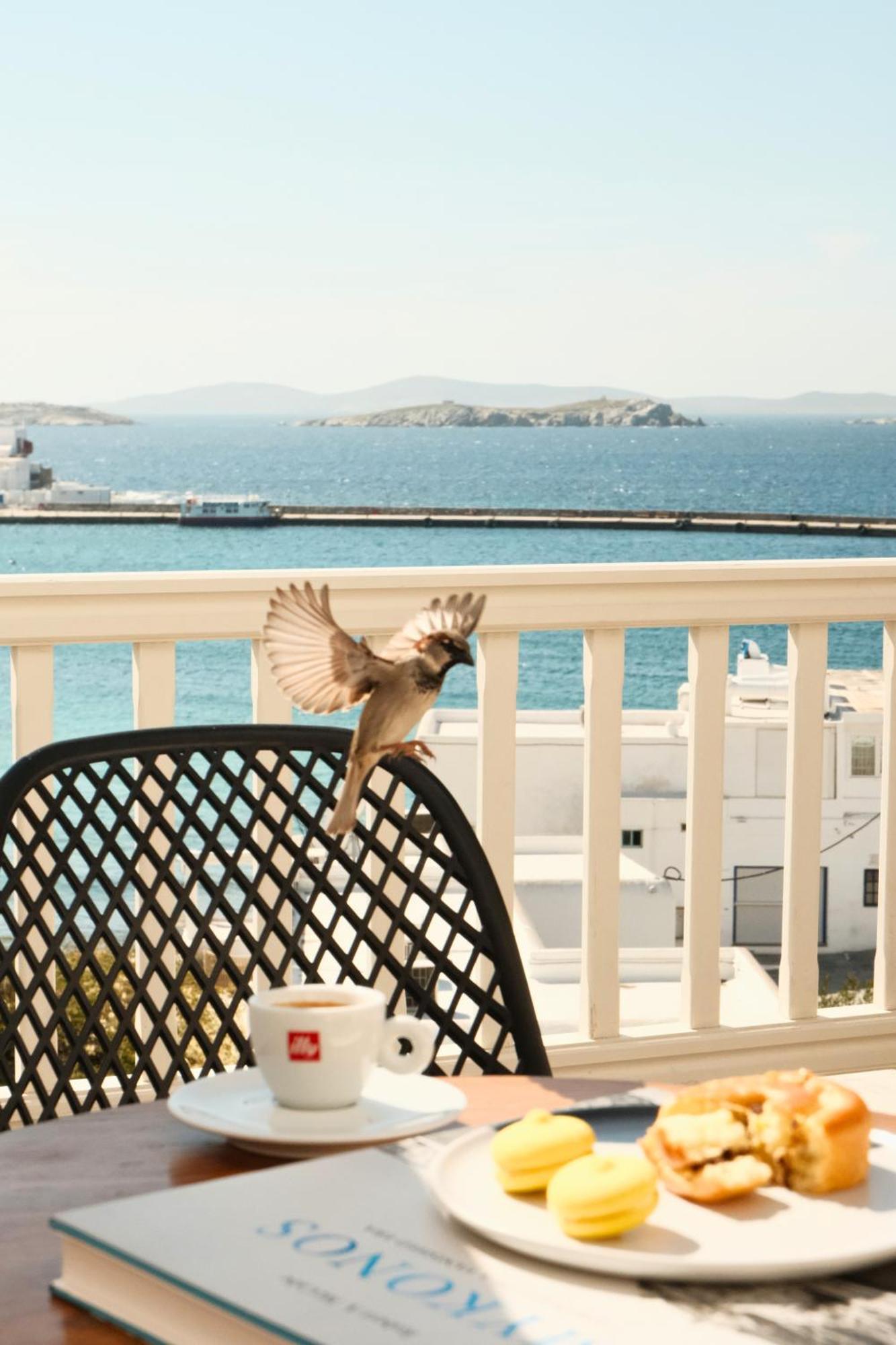 Yalos Hotel Sunset View Mykonos Town Private Rooms Exteriör bild