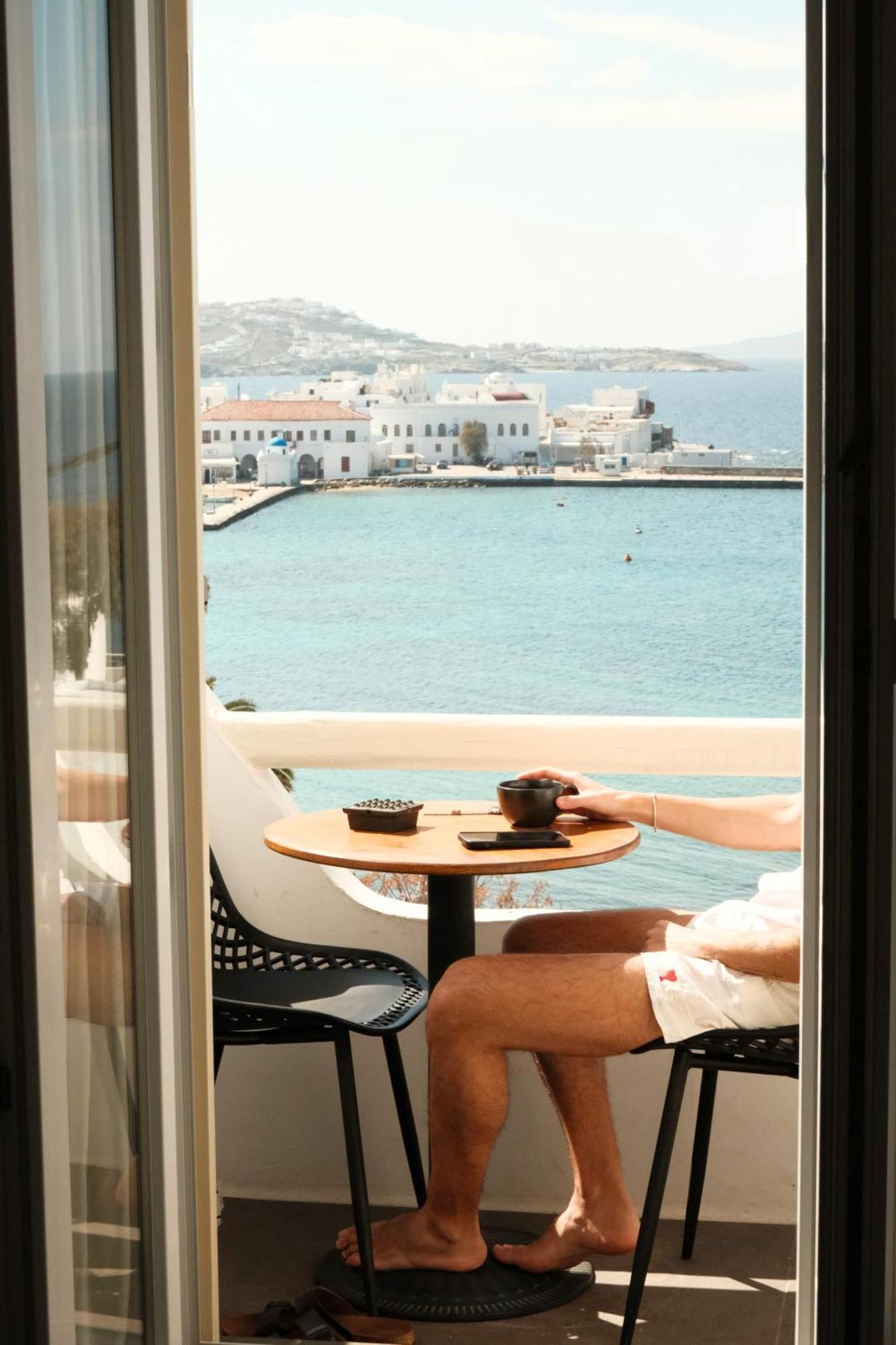 Yalos Hotel Sunset View Mykonos Town Private Rooms Exteriör bild