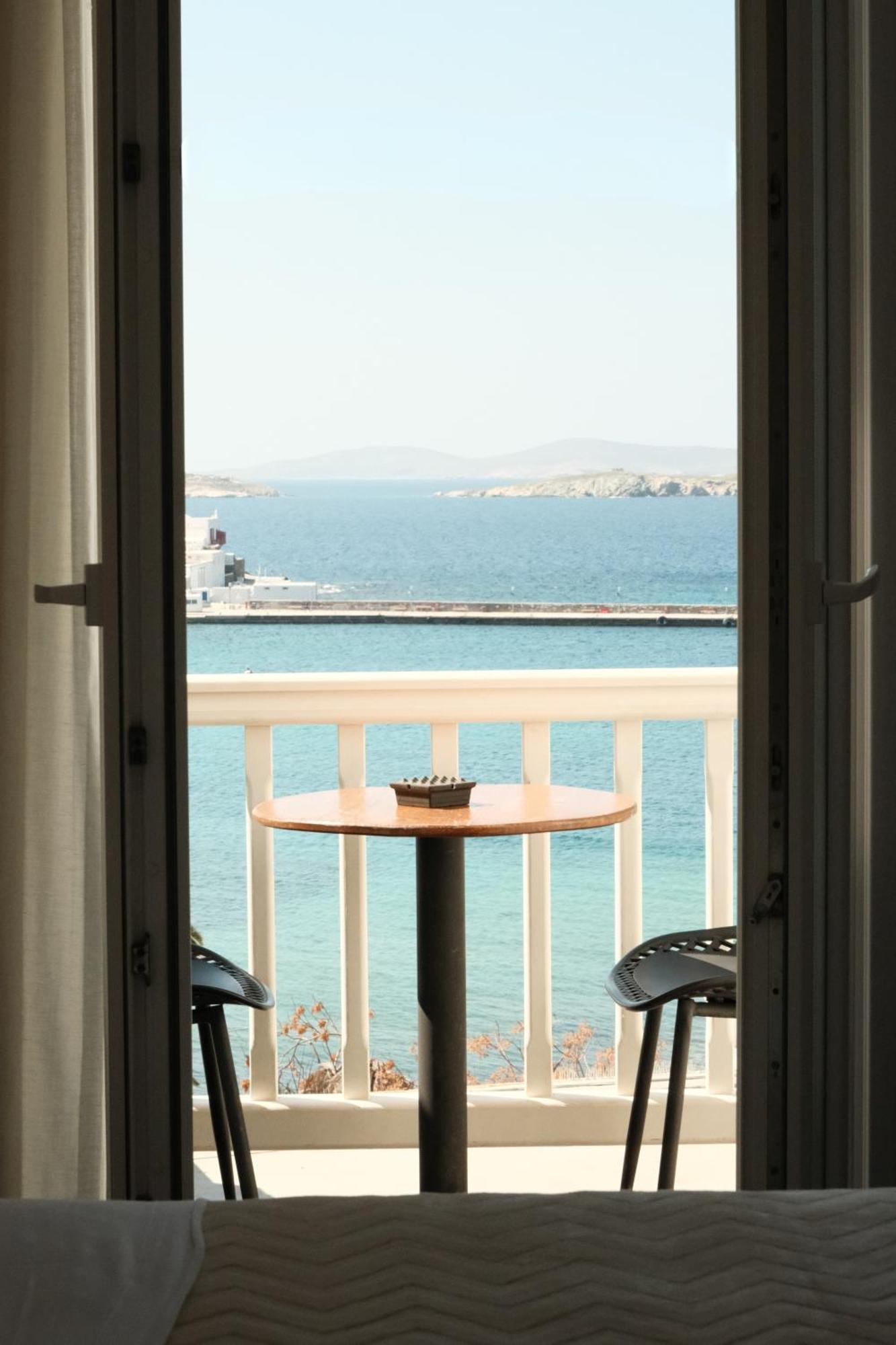 Yalos Hotel Sunset View Mykonos Town Private Rooms Exteriör bild